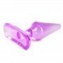 Plug anale dildo  mini anal butt slim fallo realistico purple