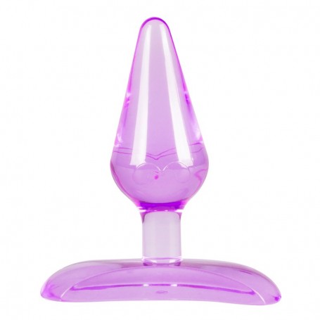 Plug anale dildo  mini anal butt slim fallo realistico purple