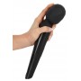 Vibratore vaginale stimolatore clitoride wand ricaricabile nero realistico