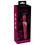 Vibratore realistico doppio stimolatore vaginale wand ricaricabile in silicone