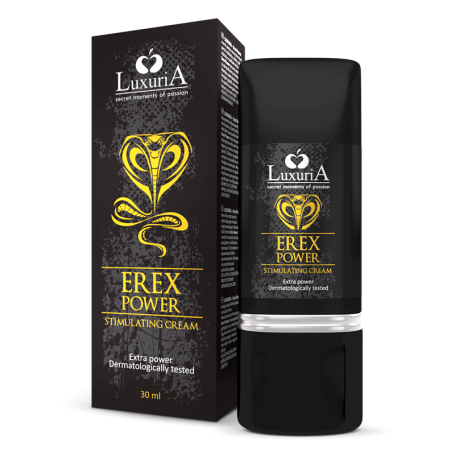 Crema gel per migliorare erezione forte del pene xxl erex power 30 ml