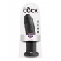 Fallo realistico Vaginale maxi dildo con ventosa king cock 10 nero big xxl