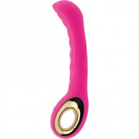 Vibratore design in silicone stimolatore vaginale per punto G dildo fallo vibrante