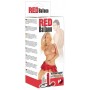 pene finto vibrante dildo gonfiabile rosso vaginale anale con pompa sexy toy red