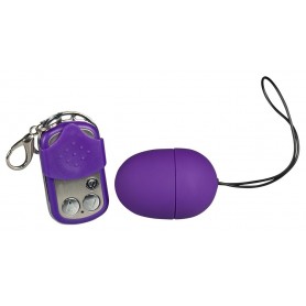 uovo vibrante vaginale per donna viola con telecomando ball purple ovetto