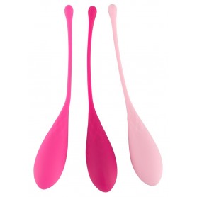 kit palline vaginali per donna in silicone massaggiatore pelvico balls pink