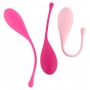 kit palline vaginali per donna in silicone massaggiatore pelvico balls pink