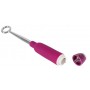 vibratore per clitoride stimolatore in silicone per donna rosa morbido vibrante