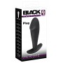 plug anale in silicone nero fallo dildo per uomo donna sexy toy anal black