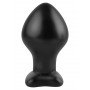 plug anale nero maxi stimolatore per uomo donna in silicone sexy anal black