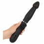 vibratore pene finto realistico nero vaginale anale sexy toys black uomo donna