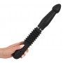 vibratore pene finto realistico nero vaginale anale sexy toys black uomo donna