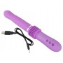 vibratore in silicone pene finto massaggiatore vaginale anale ricaricabile