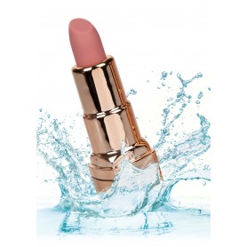 vibratore rossetto rosa morbido ricaricabile mini per donna vibromassaggiatore