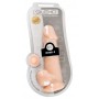 dildo in silicone fallo realistico pene finto con ventosa e testicoli morbido