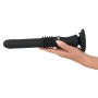 vibratore macchina da sesso nero in silicone ricaricabile dildo vibrante black