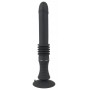 vibratore macchina da sesso nero in silicone ricaricabile dildo vibrante black