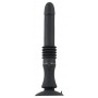 vibratore macchina da sesso nero in silicone ricaricabile dildo vibrante black