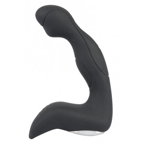 vibratore prostatico in silicone ricaricabile vibro stimolatore prostata black