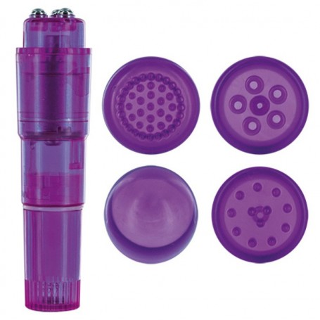 Stimolatore per clitoride multitestina pulsy purple