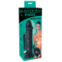 Vibratore realistico gonfiabile dildo plug vaginale fallo anale in lattice vibrante