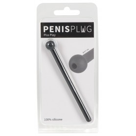 dilatatore sonda per uretra plug uretrale  in silicone nero per il pene sex toys uomo