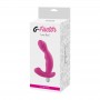 Vibratore stimolatore vaginale per clitoride doppio realistico in silicone  per punto G pink dildo