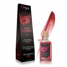 kit lubrificante da massaggio erotico commestibile olio vaginale anale orgie lips fragola