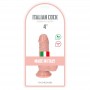 Fallo realistico vaginale anale con ventosa mini dildo pene slim finto 4 chiaro