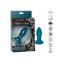dildo sonda vibrante in silicone ricaricabile fallo anale crystal anal toys blue