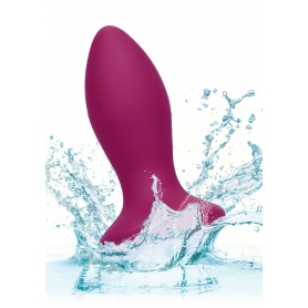 sonda vibrante in silicone purple ricaricabile crystal dildo stimolatore anale