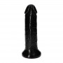 Fallo realistico maxi dildo con ventosa nero dildo grande enorme vaginale anale  10 black