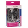 vibratore in silicone morbido nero per pavimento con telecomando polsino black