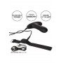 vibratore in silicone morbido nero per pavimento con telecomando polsino black
