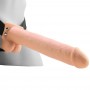 fallo indossabile maxi vibrante strap on pene finto grande dildo ricaricabile