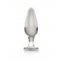 Fallo plug anale in vetro Glass icicles no 26