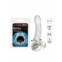 anello fallico in silicone con palline acciaio stimolatore per pene maschile