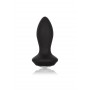 dildo vibrante plug small anale in silicone nero con gioiello sexy anal black