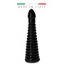 Fallo plug anale vaginale con ventosa dildo nero black realistico mini maxi 10" cock