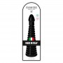 Fallo plug anale vaginale con ventosa dildo nero black realistico mini maxi 10" cock