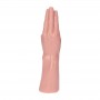 Dildo anale vaginale per fisting fallo maxi a forma di mano con ventosa realistico 11"