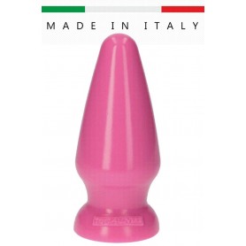 plug stimolatore grande dilatatore penetrazione anale con ventosa maxi anal pink