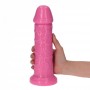 dildo maxi realistico con ventosa impermeabile fallo grande vaginale anale pink