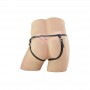 dildo in silicone strap on nero fallo indossabile sexy realistico morbido black