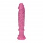 dildo realistico piccolo con ventosa rosa mini fallo vaginale anale small pink