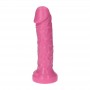 Fallo Vaginale anale dildo rosa con ventosa dildo 6,5 realistico cock plug made in Italy