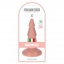 Plug anale fallo realistico con ventosa anal butt dildo vaginale sex toy 5 flesh