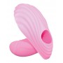 vibratore vaginale in silicone rosa con telecomando morbido dildo vibrante pink