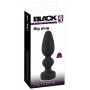 big plug in silicone morbido nero anale per uomo e donna sexy toys anal black