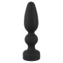 big plug in silicone morbido nero anale per uomo e donna sexy toys anal black